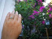 The Little Lord - Mood Ring - 6 mm - Sterling Silver 925 - AAA Crystal Quartz