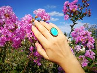 All for Love - Mood Ring - 25x18 mm - Sterling Silver 925