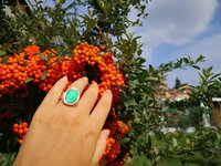 King of Gentlemen - Mood Ring - 18x13 mm - Stainless Steel