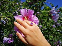 Star of Success - Mood Ring - 10 mm - Sterling Silver 925