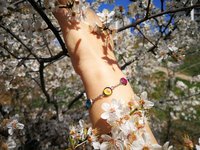 String of Luck - Mood Bracelet - 8 mm - Stainless Steel