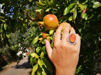 Queen of Style - Mood Ring - 25x18 mm - Silver 800