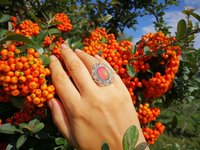 Empress of Grace - Mood Ring - 18x13 mm - Sterling Silver 925