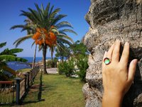 Princess of Dreams - Mood Ring - 17 mm - Sterling Silver 925