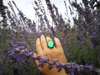 All for Love - Mood Ring - 25x18 mm - Sterling Silver 925