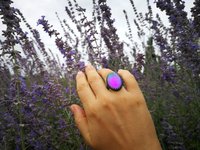 All for Love - Mood Ring - 25x18 mm - Sterling Silver 925