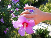 Empress of Grace - Mood Ring - 18x13 mm - Sterling Silver 925