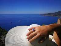 Princess of the Silver Light - Mood Ring - Adjustable or Non-Adjustable - 10 mm - Sterling Silver 925