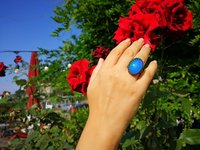 All for Love - Mood Ring - 25x18 mm - Sterling Silver 925