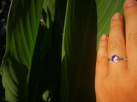 The Little Lord - Mood Ring - 6 mm - Sterling Silver 925 - AAA Crystal Quartz