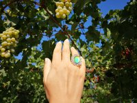 Empress of Grace - Mood Ring - 18x13 mm - Sterling Silver 925
