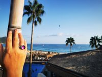 Sun of Antares - Mood Ring - 14 mm - Sterling Silver 925 - AAA Crystal Quartz