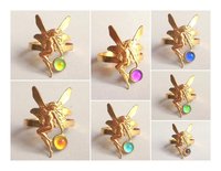 Fairy Princess of Wishes - Mood Earrings - 5 mm - Gold Plated Brass
