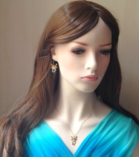 Fairies of Wishes - Mood Earrings - 5 mm - Gold Plated Brass