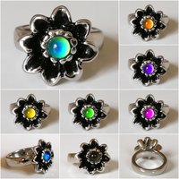 Princess of Rock - Mood Ring - 5 mm - Stainless Steel