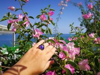 Sovereign of Lightning - Mood Ring - 20 mm - Sterling Silver 925 - AAA Crystal Quartz
