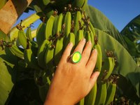 Silver Ring of Wishes - Mood Ring - 25x18 mm - Sterling Silver 925