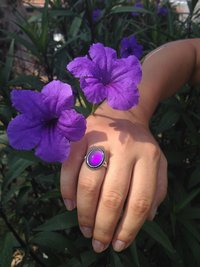 Secret Princess of the Empire - Mood Ring - 14x10 mm - Sterling Silver 925