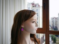 Maidens of Luck - Mood Earrings - 18x13 mm - Sterling Silver 925