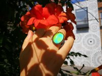 All for Love - Mood Ring - 25x18 mm - Sterling Silver 925