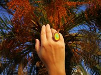 Queen of Destiny - Mood Ring - Adjustable - 25x18 mm - Stainless Steel