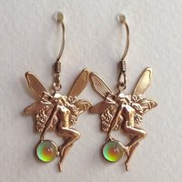 Fairies of Wishes - Mood Earrings - 5 mm - Gold Plated Brass