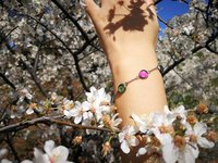 String of Luck - Mood Bracelet - 8 mm - Stainless Steel