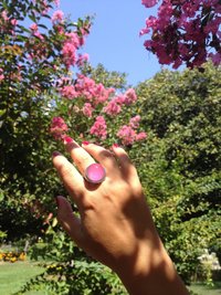 Silver Sun of Elegance - Mood Ring - 20 mm - Sterling Silver 925