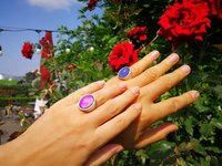 King of Gentlemen - Mood Ring - 18x13 mm - Stainless Steel