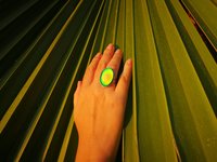 Queen of Destiny - Mood Ring - Adjustable - 25x18 mm - Stainless Steel