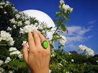 All for Love - Mood Ring - 25x18 mm - Sterling Silver 925
