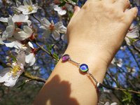 String of Luck - Mood Bracelet - 8 mm - Stainless Steel