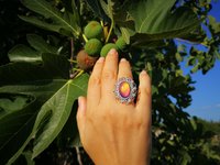 Empress of Grace - Mood Ring - 18x13 mm - Sterling Silver 925