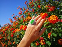 Queen of Style - Mood Ring - 25x18 mm - Silver 800