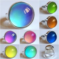 Princess of Dreams - Mood Ring - 17 mm - Sterling Silver 925