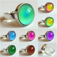 Silver Dream - Mood Ring - 16 mm - Sterling Silver 925