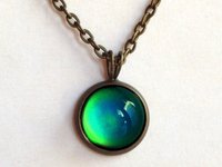 Secret Colors of Joy - Mood Necklace - 12 mm - Brass