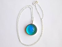 Arch Empress of the Silver Skies - Mood Necklace - 20 mm - Sterling Silver 925