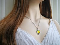 Royal Princess of Nobles - Mood Necklace - 12 mm - Brass