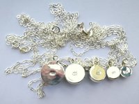 Lady of Celestial Nobility - Mood Necklace - 6,8,10,12,13 mm - Sterling Silver 925