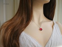Lady of Celestial Nobility - Mood Necklace - 6,8,10,12,13 mm - Sterling Silver 925