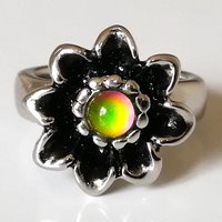 Princess of Rock - Mood Ring - 5 mm - Stainless Steel