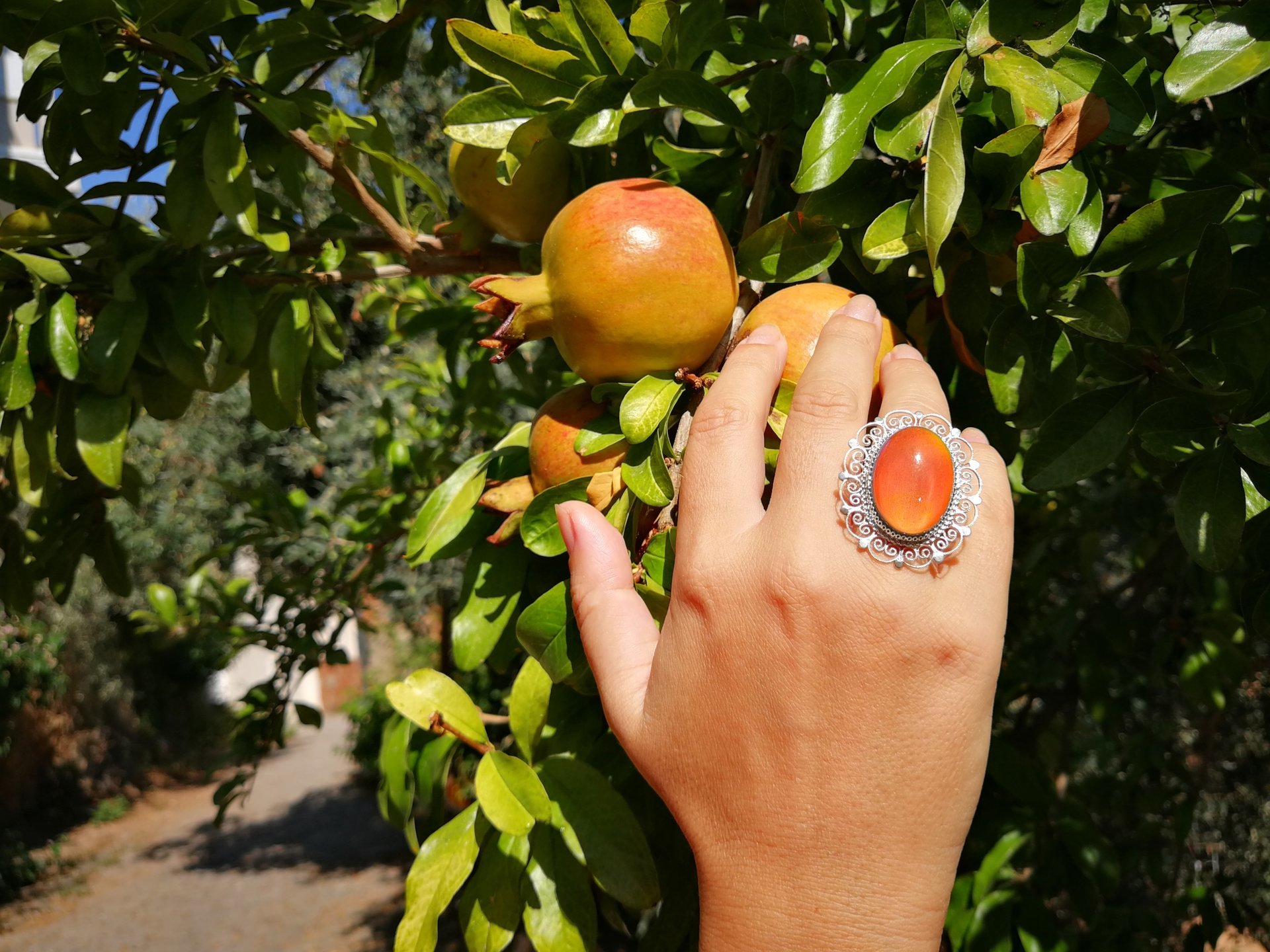 Queen of Style - Mood Ring - 25x18 mm - Silver 800
