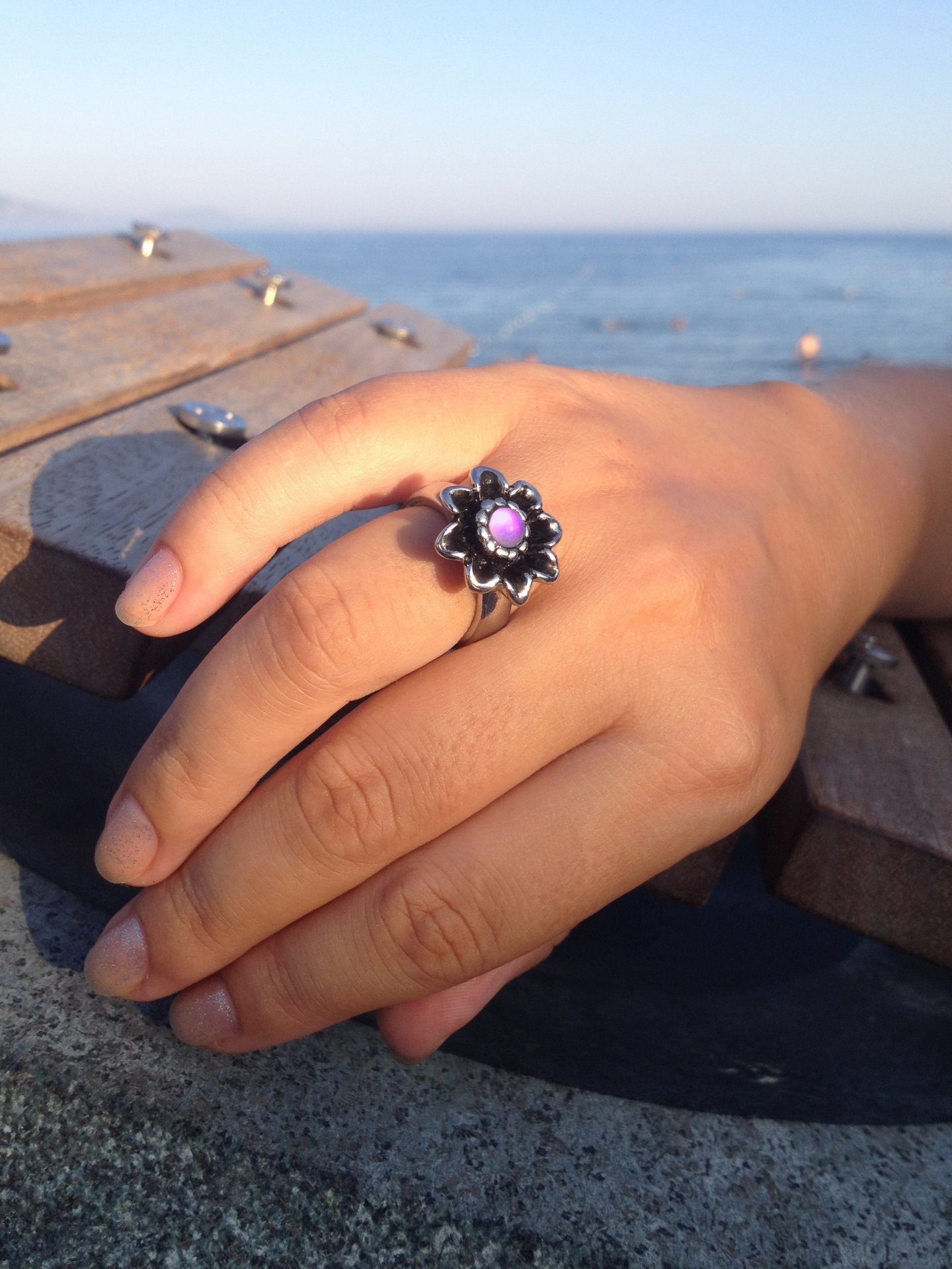 Princess of Rock - Mood Ring - 5 mm - Stainless Steel