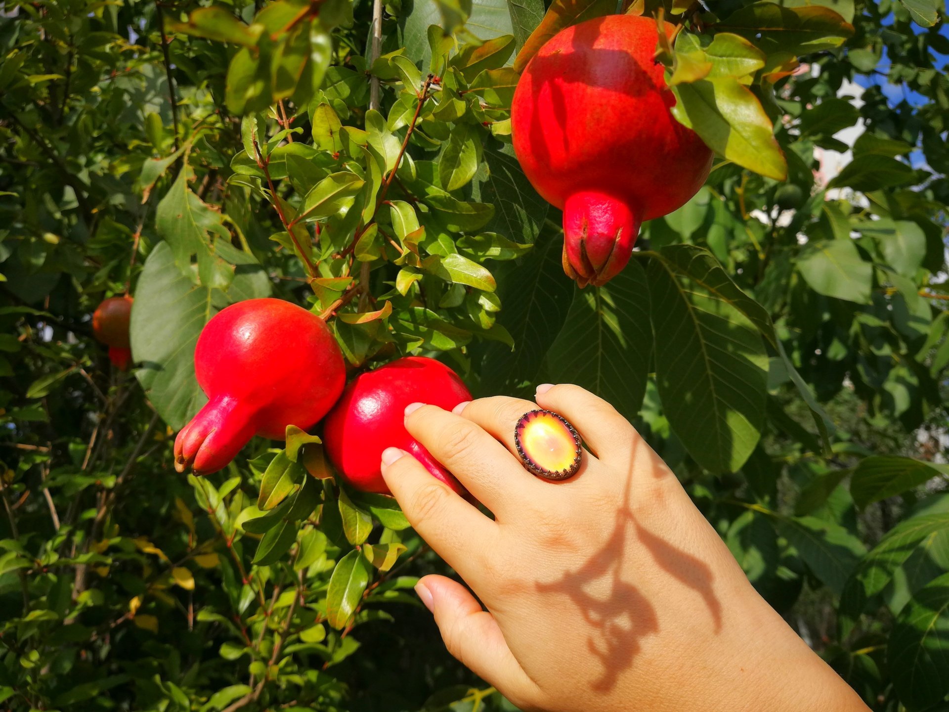All for Love - Mood Ring - 25x18 mm - Sterling Silver 925
