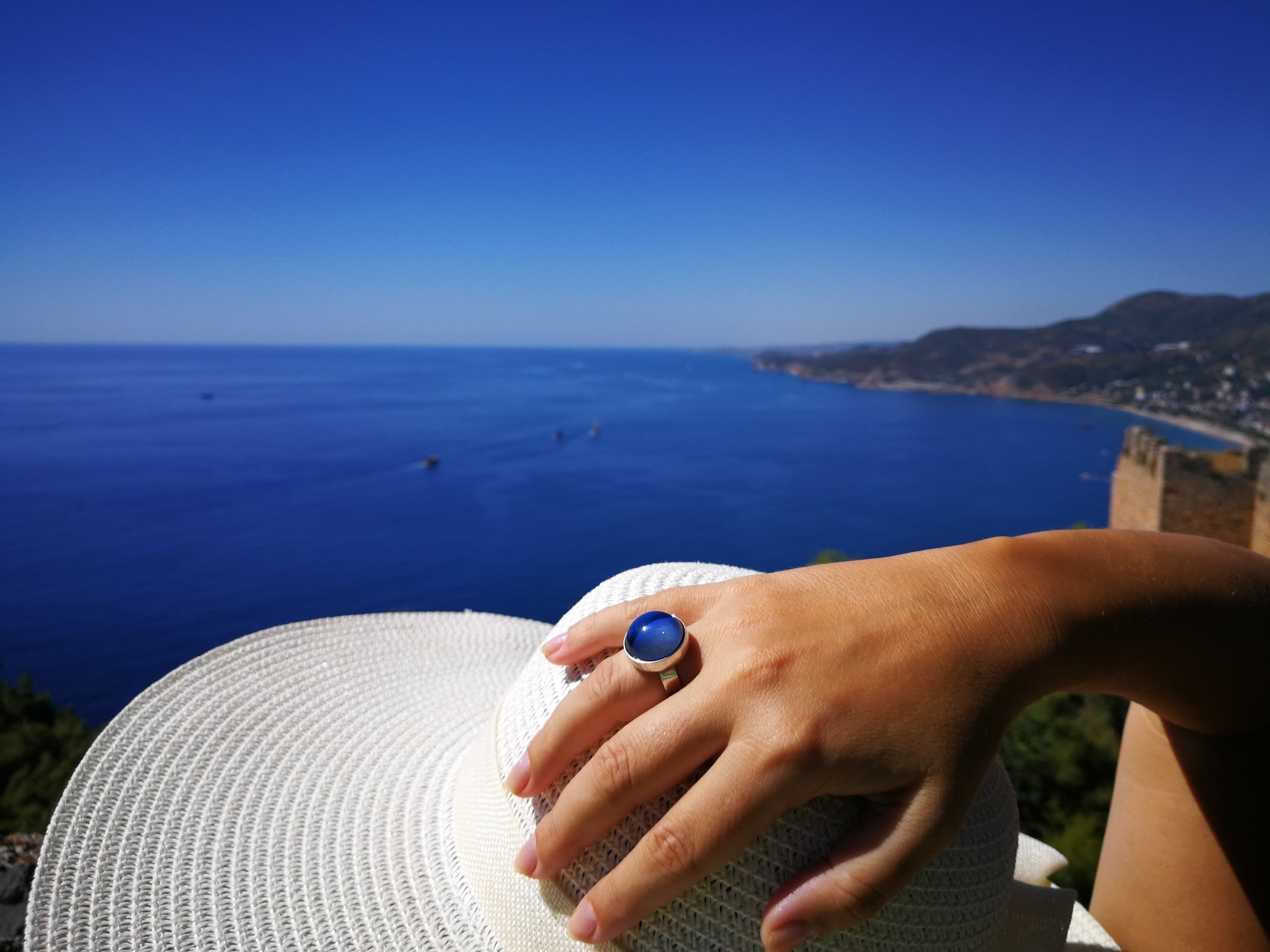 Princess of Dreams - Mood Ring - 17 mm - Sterling Silver 925
