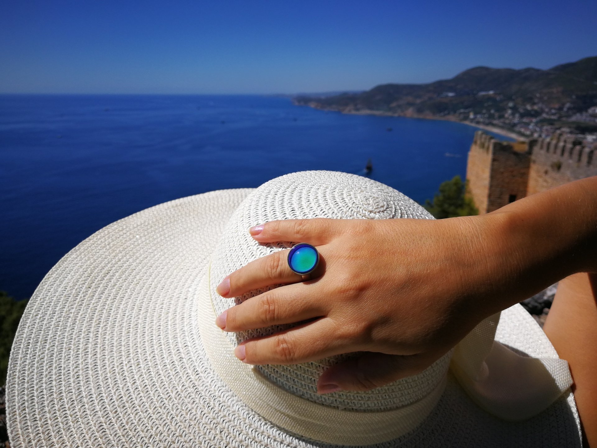 Silver Dream - Mood Ring - 16 mm - Sterling Silver 925