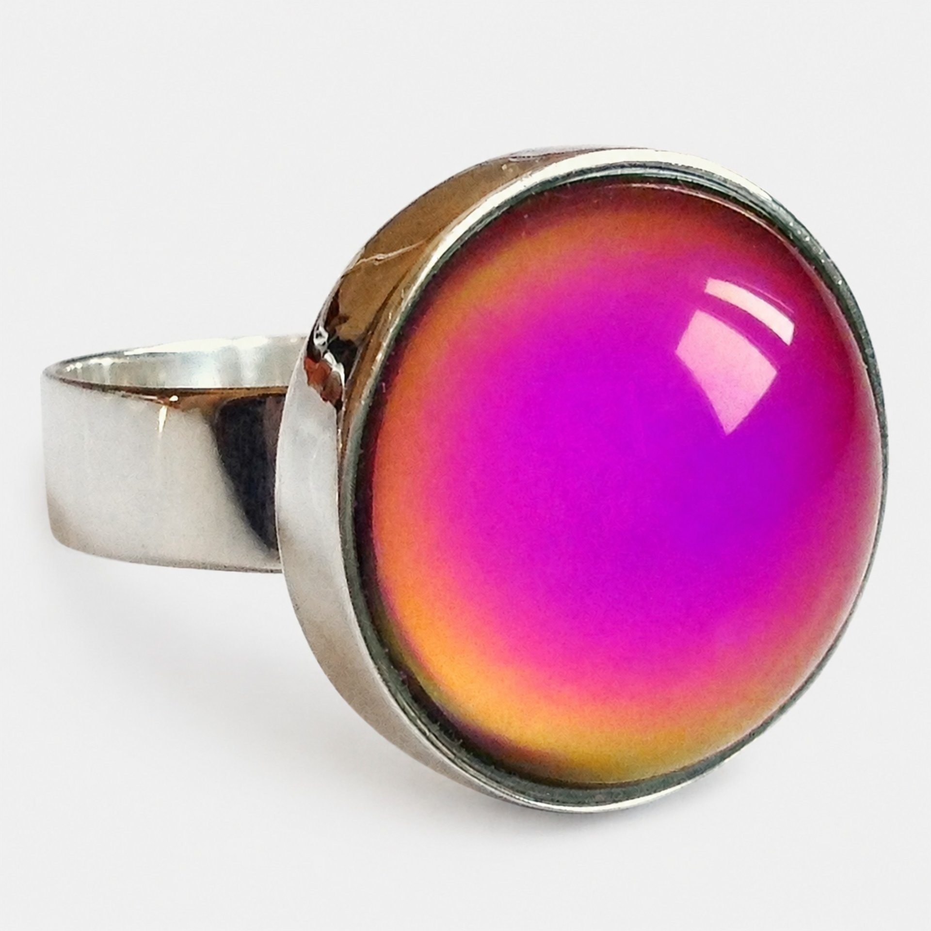 Silver Dream - Mood Ring - 16 mm - Sterling Silver 925