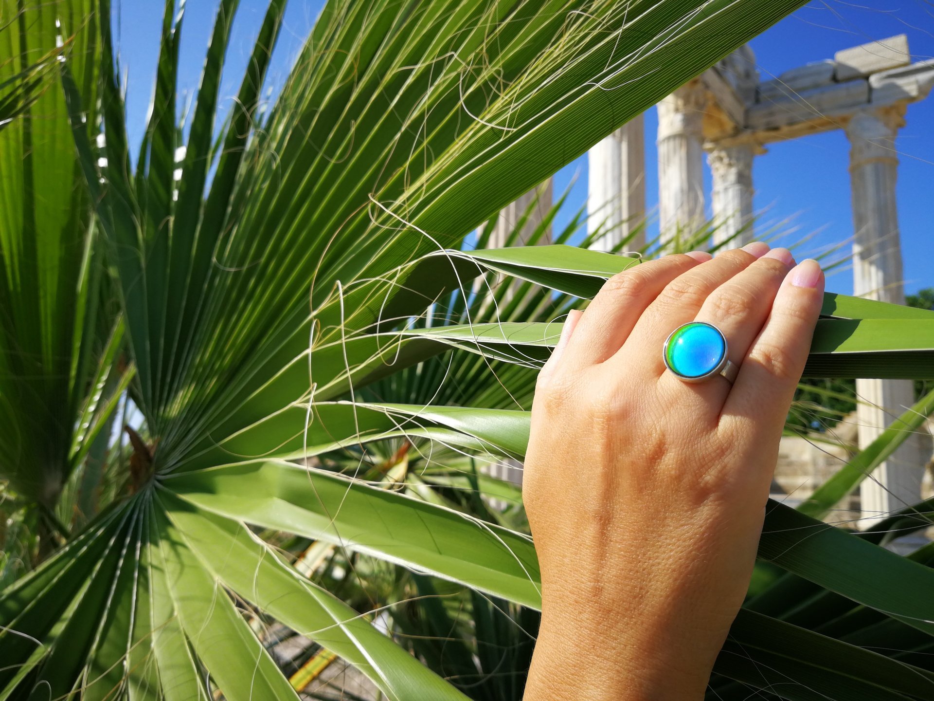 Silver Dream - Mood Ring - 16 mm - Sterling Silver 925