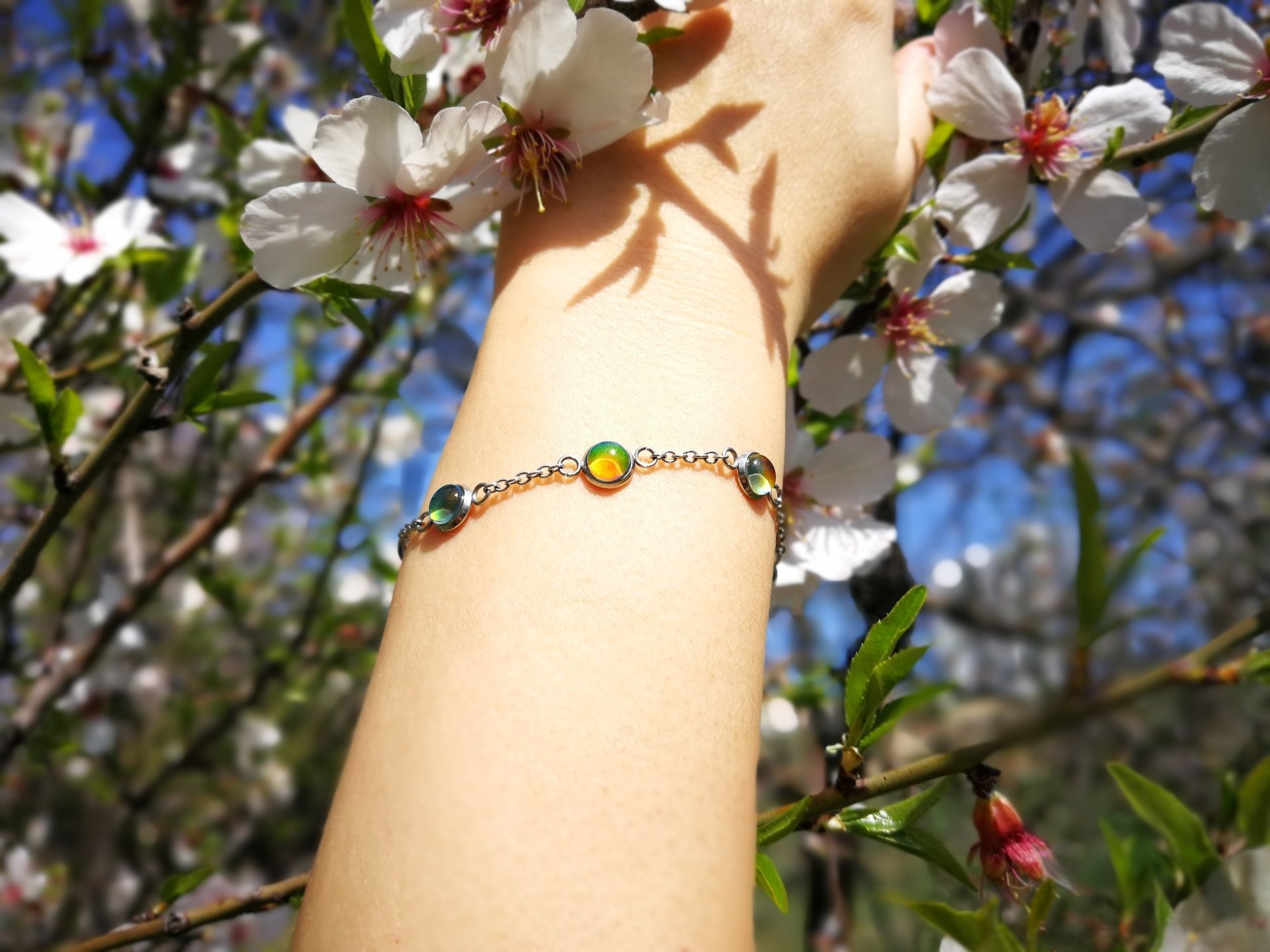 Lucky Seven - Mood Bracelet - 6 mm - Stainless Steel